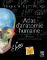 Couverture Atlas d'anatomie humaine Editions Elsevier Masson 2015