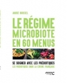 Couverture Le régime microbiote en 60 menus Editions Sauramps médical 2016