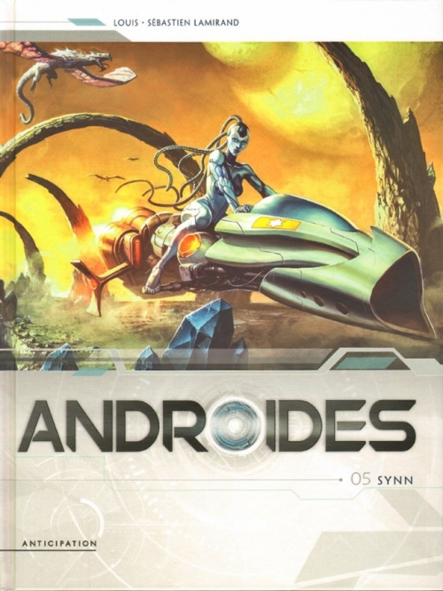 Couverture Androïdes, tome 5 : Synn