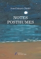 Couverture Notes posthumes Editions Amalthée 2018