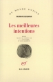 Couverture Les meilleures intentions Editions Gallimard  (Du monde entier) 1992