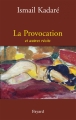 Couverture La provocation Editions Fayard 2012