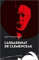 Couverture L'assassinat de Clemenceau Editions Perrin 2019