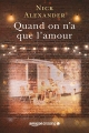 Couverture Quand on n'a que l'amour Editions Amazon Crossing 2019