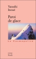 Couverture Paroi de glace Editions Stock (La Cosmopolite) 2001
