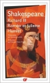 Couverture Richard III, Roméo et Juliette, Hamlet Editions Flammarion (GF) 2016