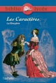 Couverture Les Caractères Editions Hachette (Biblio lycée) 2011