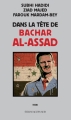 Couverture Dans la tête de Bachar al-Assad Editions Actes Sud 2018
