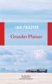 Couverture Grandes plaines Editions Hoëbeke (Étonnants voyageurs) 2018