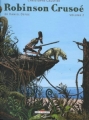 Couverture Robinson Crusoé (BD), tome 2 Editions Delcourt (Ex-libris) 2007
