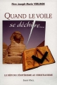 Couverture Quand le voile se déchire... Editions Saint-Paul 2000