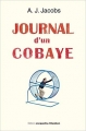 Couverture Journal d'un cobaye Editions Jacqueline Chambon 2009