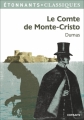 Couverture Le Comte de Monte-Cristo, extraits Editions Flammarion (GF - Étonnants classiques) 2015
