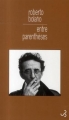 Couverture Entre parenthèses Editions Christian Bourgois  2011