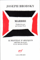 Couverture Marbre Editions Gallimard  (Du monde entier) 2005