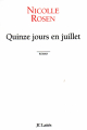 Couverture Quinze jours en juillet Editions JC Lattès 2007