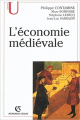 Couverture L'économie médiévale Editions Armand Colin (U) 1993