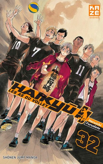 Couverture Haikyû !! : Les as du volley ball, tome 32