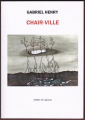 Couverture Chair-Ville Editions Atelier de l'agneau 2019