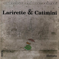Couverture Larirette & Catimini au jardin du Luxembourg Editions L'École des loisirs (Pastel) 1990