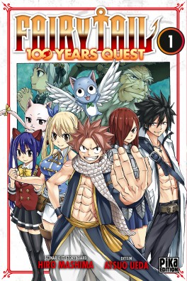Couverture Fairy Tail : 100 years quest, tome 01