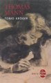 Couverture Tonio Kröger Editions Le Livre de Poche (Biblio) 1978