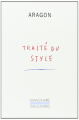 Couverture Traité du style Editions Gallimard  (L'imaginaire) 1980
