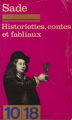 Couverture Historiettes, Contes et Fabliaux Editions 10/18 1971