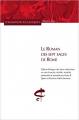 Couverture Le Roman des sept sages de Rome Editions Honoré Champion (Classiques Moyen Âge) 2017