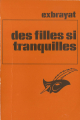 Couverture Des filles si tranquilles Editions Le Masque 1974