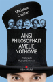 Couverture Ainsi philosophait Amélie Nothomb Editions Albin Michel 2019