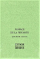 Couverture Passage de la Fuyante Editions Cheyne 1994