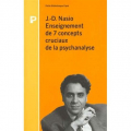 Couverture Enseignement de 7 concepts cruciaux de la psychanalyse Editions Payot (Petite bibliothèque) 1992