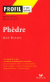 Couverture Phèdre de Jean Racine Editions Hatier (Profil) 2001