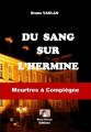 Couverture Du sang sur L'hermine Editions Mondes Futuristes 2018