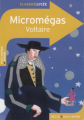 Couverture Micromégas Editions Belin / Gallimard (Classico - Lycée) 2015