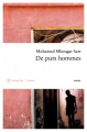 Couverture De purs hommes Editions Philippe Rey 2018