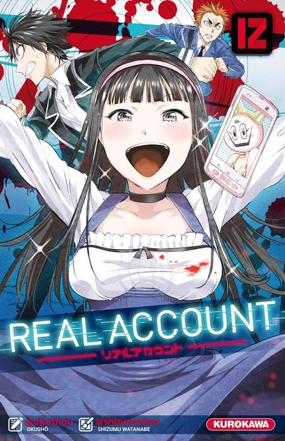 Couverture Real account, tome 12
