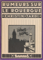 Couverture Rumeurs sur le Rouergue Editions Futuropolis 1976