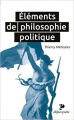Couverture Eléments de philosophie politique Editions Ellipses (Poche) 2018