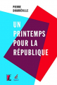 Couverture Un printemps pour la République Editions De l'atelier 2016