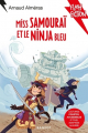 Couverture Miss Samouraï et le Ninja bleu Editions Rageot (Flash fiction) 2018