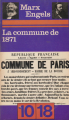 Couverture La Commune de 1871 Editions 10/18 1971