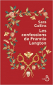 Couverture Les Confessions de Frannie Langton Editions Belfond 2019