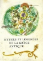 Couverture Mythes et légendes de la Grèce antique Editions Gründ (Légendes et contes de tous les pays) 1971