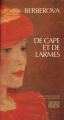 Couverture De cape et de larmes Editions Actes Sud 1990