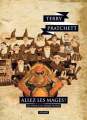 Couverture Les Annales du Disque-Monde, tome 33 : Allez les mages ! Editions L'Atalante (La Dentelle du cygne) 2019