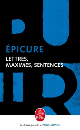 Couverture Lettres, maximes, sentences