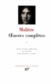 Couverture Oeuvres complètes (Molière Pléiade), tome 1 Editions Gallimard  (Bibliothèque de la Pléiade) 2010