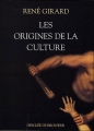 Couverture Les origines de la culture : Entretiens avec Pierpaolo Antonello et Joao Cezar de Castro Rocha Editions Desclée de Brouwer 2004